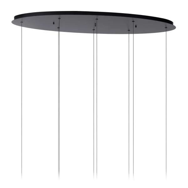 Lucide Premium GISELA - Lámpara colgante - LED Regul. - 8x3,9W 2700K - Ámbar - detalle 3